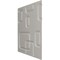 Ekena Millwork 11 7/8in. W x 11 7/8in. H Oslo EnduraWall Decorative 3D Wall Panel Covers 0.98 Sq. Ft. WP12X12OSCST - alternate 4